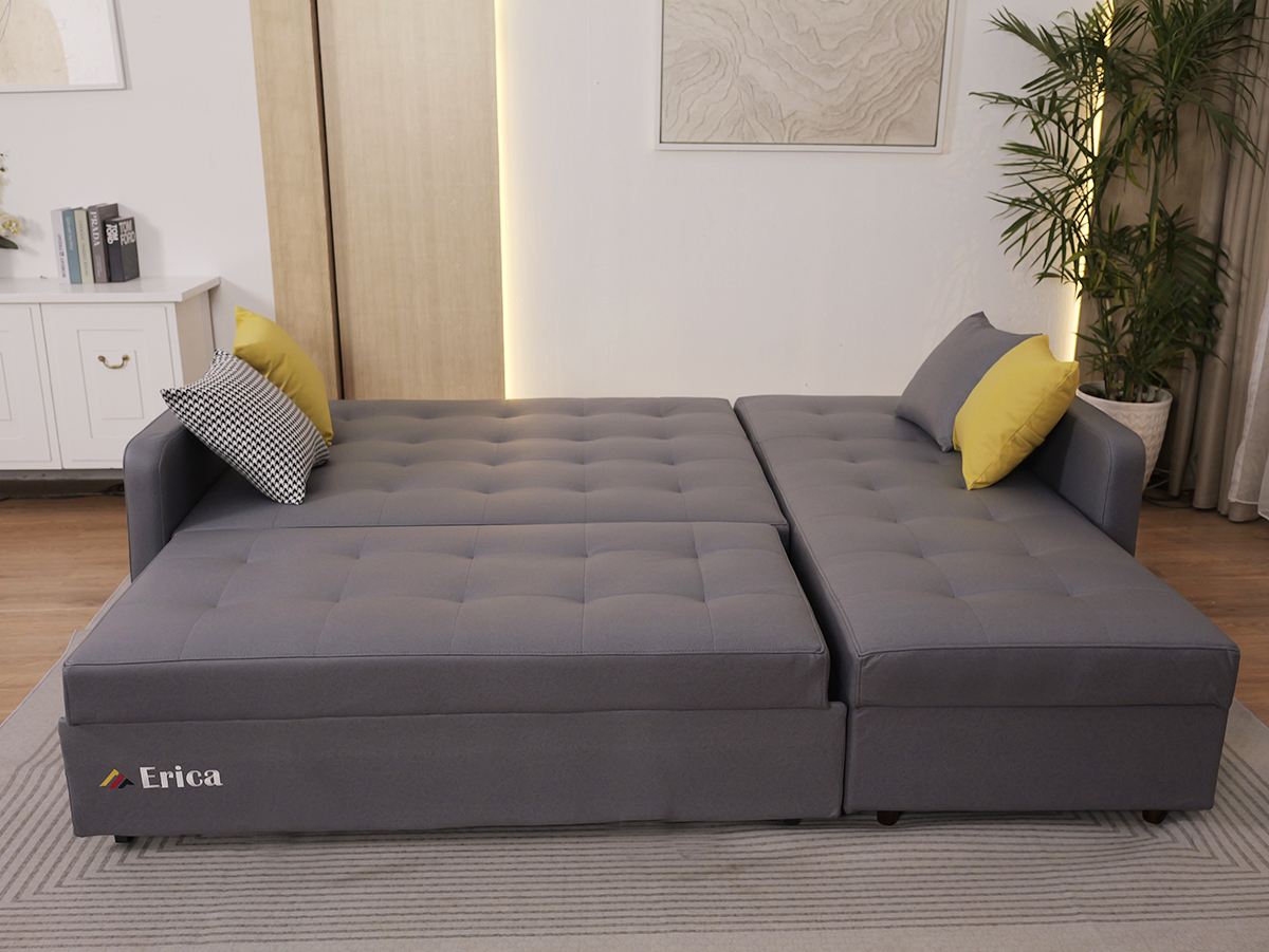 GIƯỜNG SOFA ĐA NĂNG ERICA - LX1 GHI
